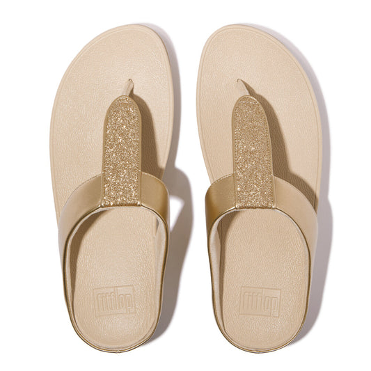 FINO GLITTERDUST  METALLIC Womens Toe Post Sandals Platino