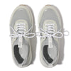 F-MODE  SUEDE/KNIT Womens Trainers Urban White/French Grey