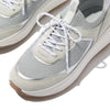 F-MODE  SUEDE/KNIT Womens Trainers Urban White/French Grey