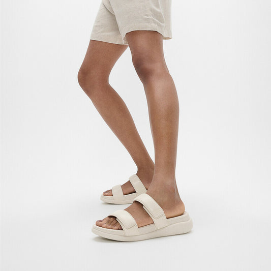 F-MODE GO Womens Slides Paris Beige