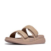 F-MODE GO Womens Slides Classic Beige