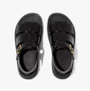 GEN-FF LEATHER Womens Fisherman Sandals All Black