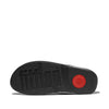 LULU CRYSTAL-MIX Womens Toe Post Sandals All Black