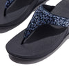 LULU CRYSTAL-MIX Womens Toe Post Sandals Midnight Navy