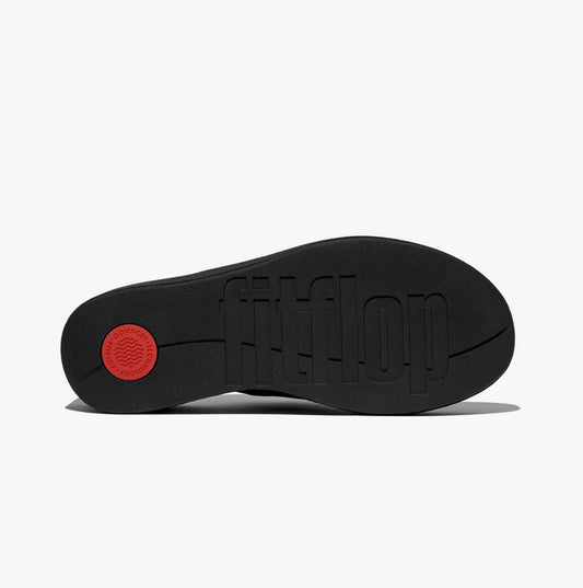 FitFlop PLATFFORMS WEDGE Womens Toe Post Sandals All Black