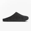 FitFlop SHOVE FELT Mens Mule Slippers Steel Grey