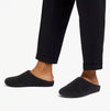 FitFlop SHOVE FELT Mens Mule Slippers Steel Grey