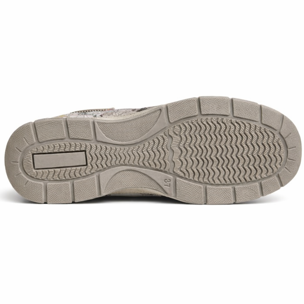 Cipriata CLITA Womens Casual Trainers Grey/Floral