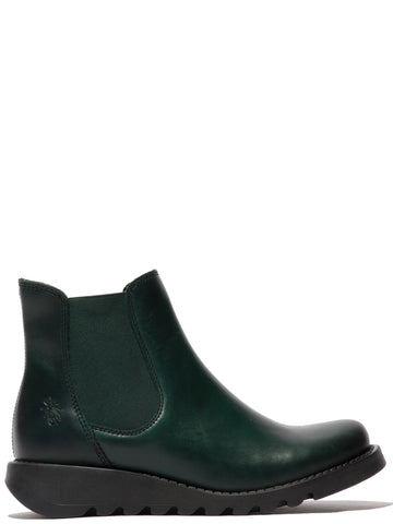 Fly London SALV Womens Ankle Boots Petrol