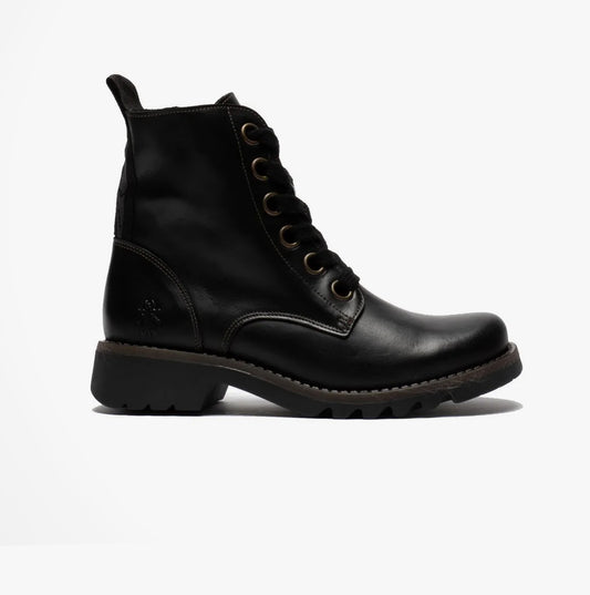 Fly London RAGI539FLY Womens Ankle Boots Black