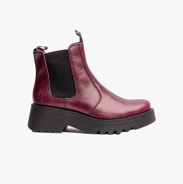 Fly London MEDI789FLY Womens Ankle Boots Purple