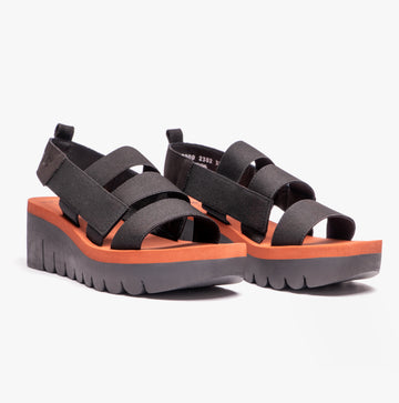 Fly London YERE847FLY Womens Slingback Sandals Black
