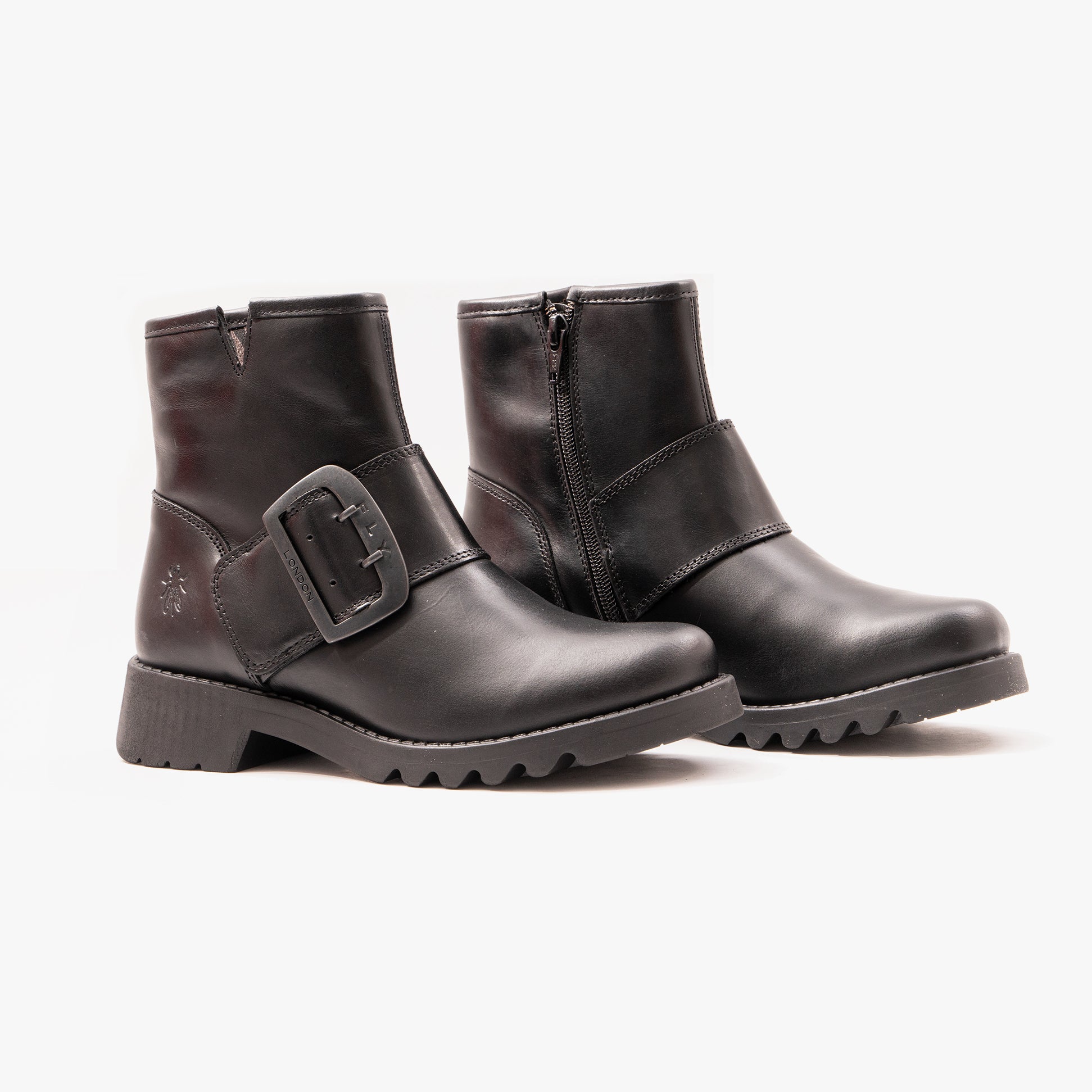 Fly London RILY991FLY Womens Ankle Boots Black