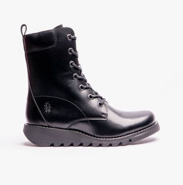 Fly London SILF015FLY Womens Ankle Boots Black