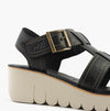 YUDD236FLY Womens Sandals Black