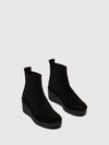 Fly London BAGU233FLY Womens Chelsea Boots Black Suede