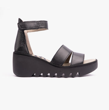 Fly London P501290007 BONO290FLY Womens Sandals Black