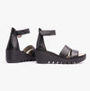 Fly London P501290007 BONO290FLY Womens Sandals Black
