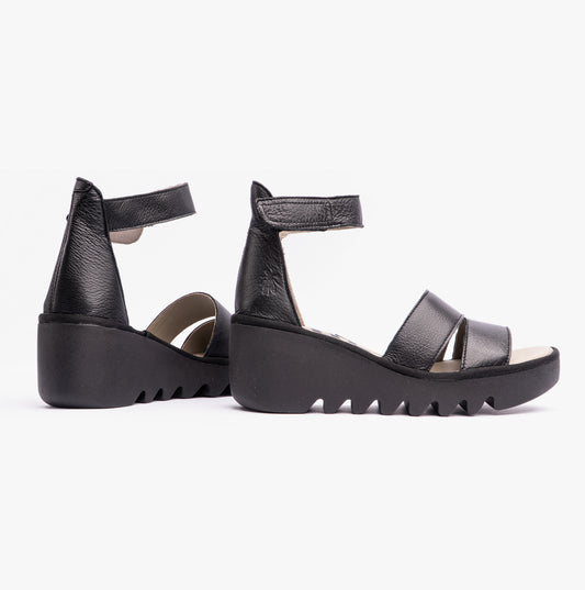 Fly London P501290007 BONO290FLY Womens Sandals Black