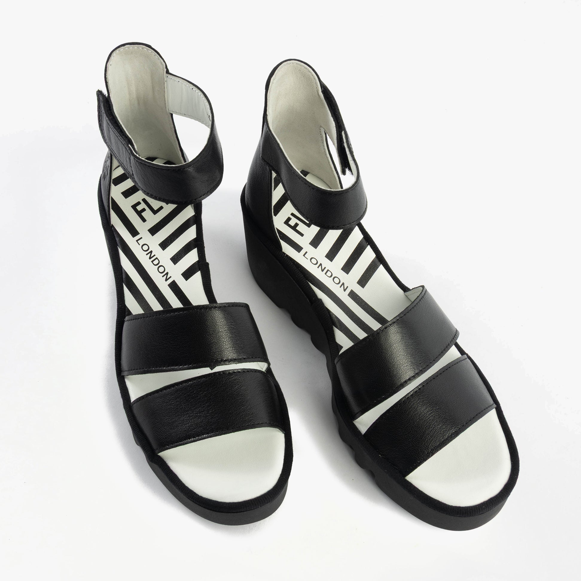 Fly London BONO290FLY Womens Sandals Black