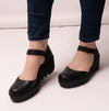 Fly London BISO305FLY Womens Wedge Sandals Black