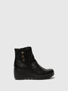 Fly London BROM344FLY Womens Ankle Boots Black