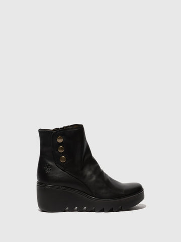 Fly London BROM344FLY Womens Ankle Boots Black