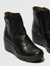 Fly London BROM344FLY Womens Ankle Boots Black