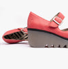 Fly London BAXE428FLY Womens Shoes Raspberry