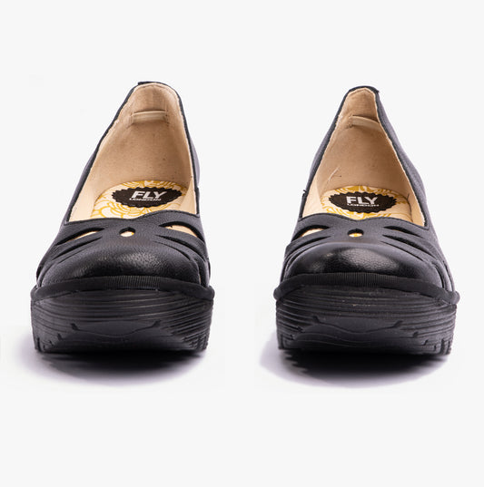 Fly London YUBI480FLY Womens Shoes Black