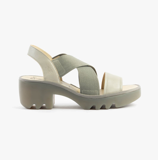 Fly London TAJI502FLY Womens Sandals Silver