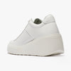 Fly London DELF580FLY Womens Wedge Trainers White