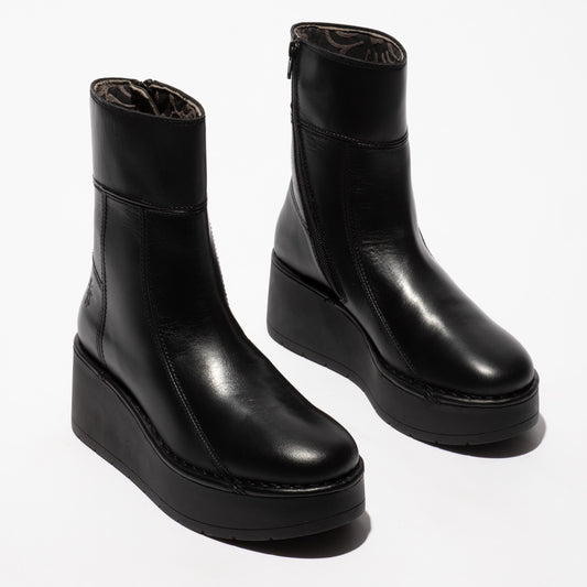 Fly London HANN248FLY Womens Boots Black
