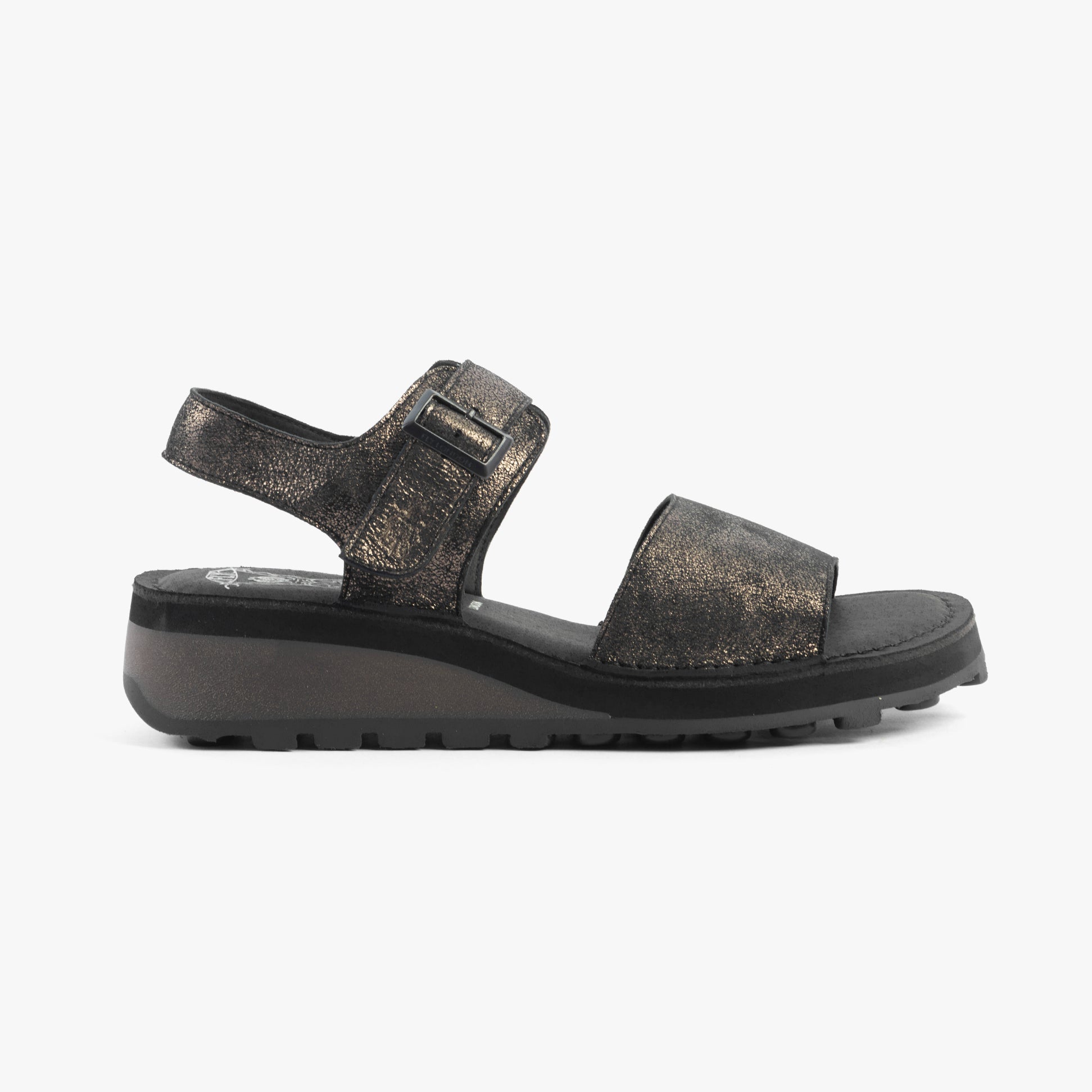 Fly London HALY559FLY Womens Sandals Graphite