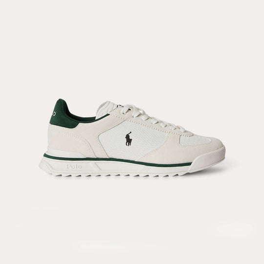 Polo Ralph Lauren Varick Mens Casual Trainers Bianco/White/Forest
