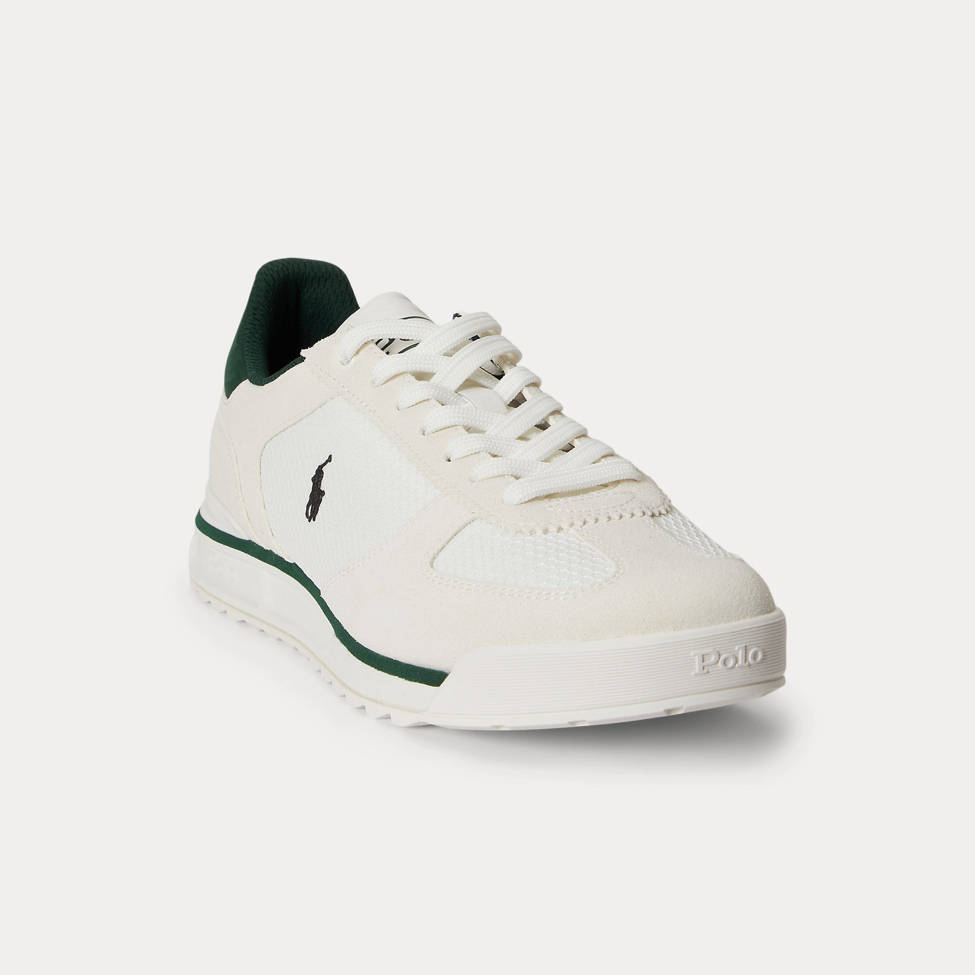 Polo Ralph Lauren VARICK PP Mens Casual Trainers Bianco/White/Forest