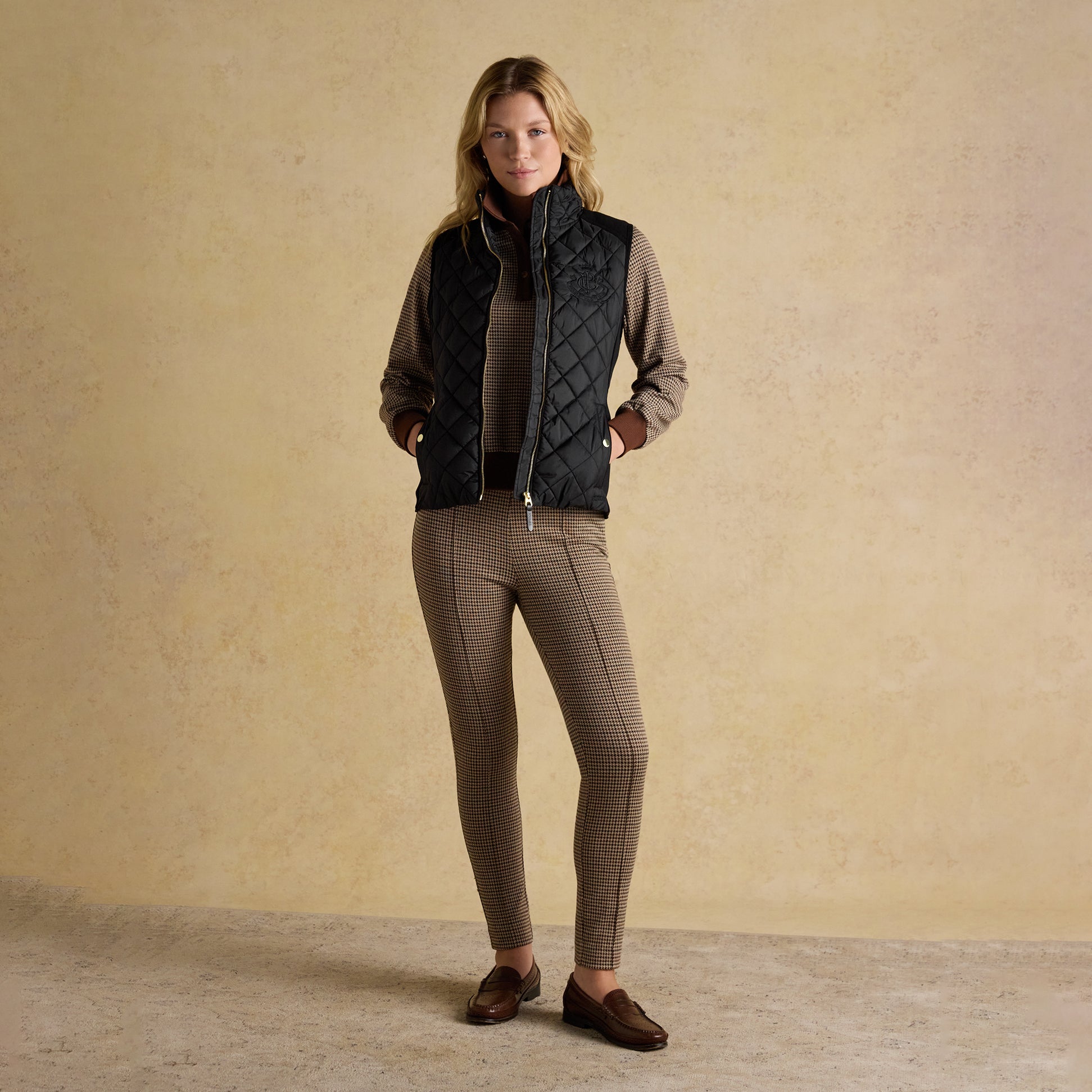 Joules BRAEMAR LUXE GILET Womens Gilets Black