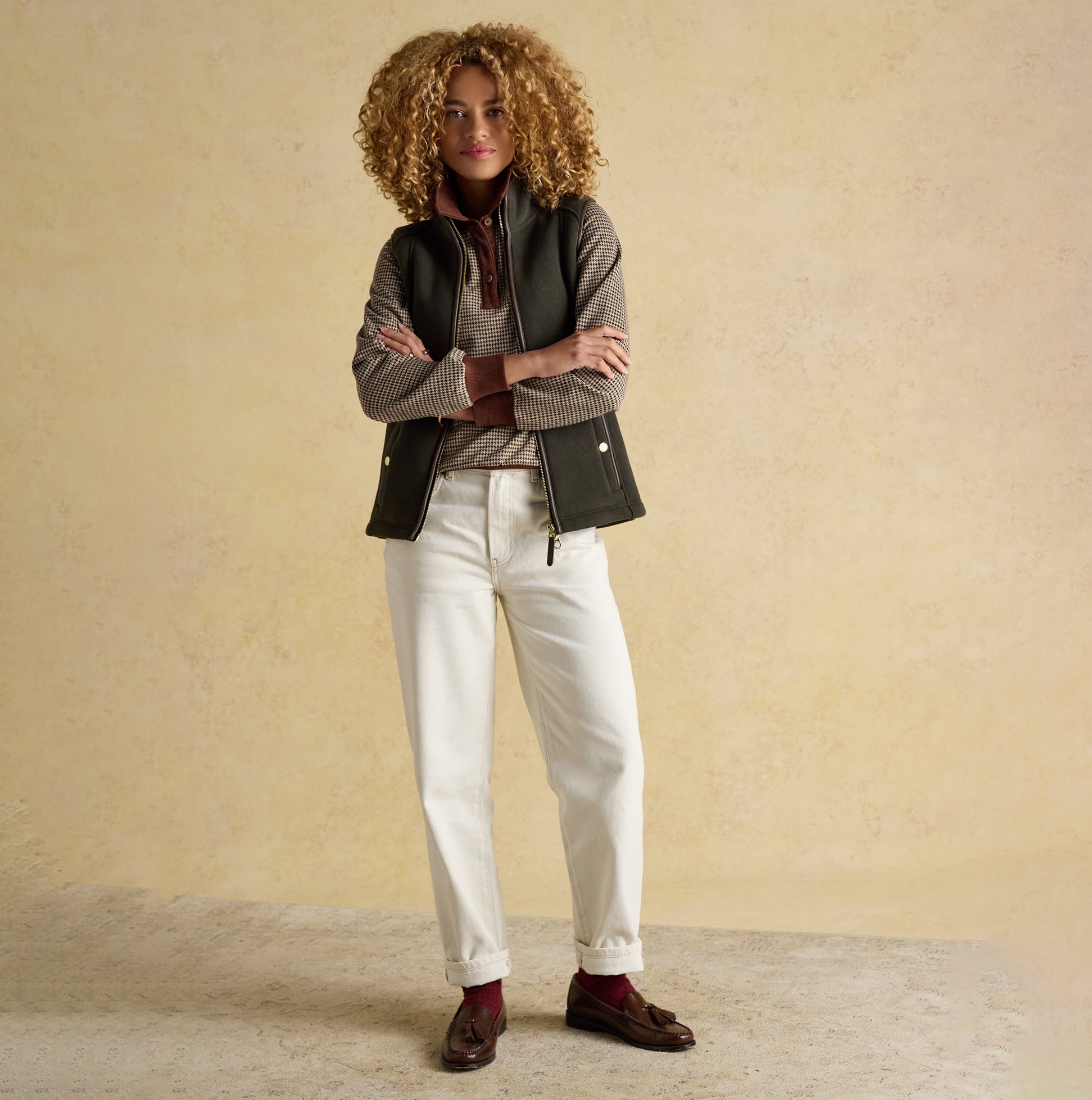 Joules MINX Womens Gilets Green