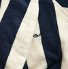 GANT STRIPE Unisex Bathrobe Evening Blue