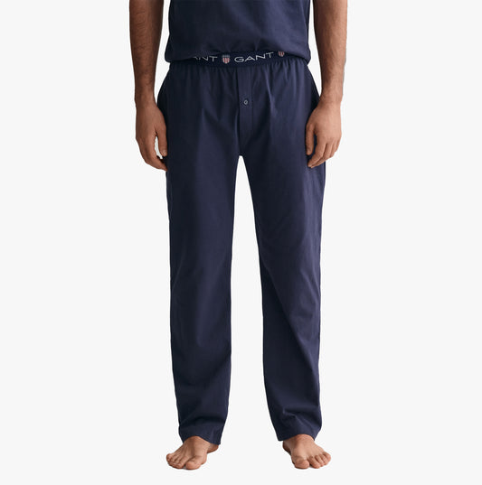 GANT SHIELD Mens Pajama Pants Evening Blue
