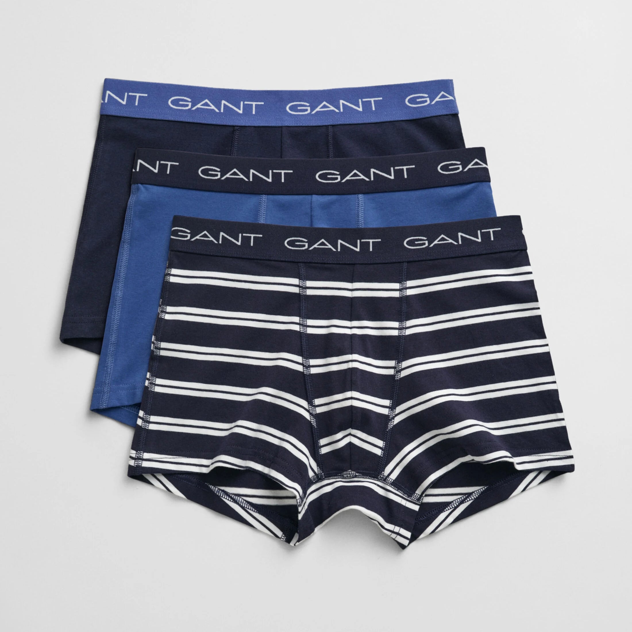 GANT STRIPE TRUNK 3-Pack Mens Evening Blue
