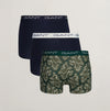 GANT PAISLEY TRUNK 3 Pack Mens Deep Forest