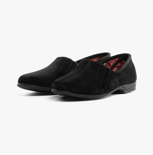 GBS AUDREY Slip On Womens Slippers Black
