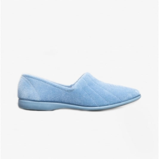 GBS AUDREY Slip On Womens Slippers Blue