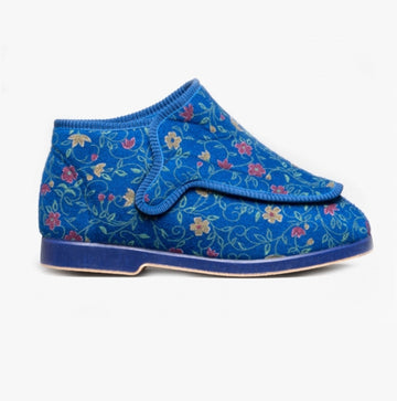 GBS RHONA Womens Boot Slippers Blue