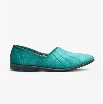 GBS AUDREY Slip On Womens Slippers Ocean