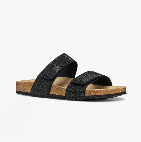 GEOX D BRIONIA R Mule Womens Sandals Black