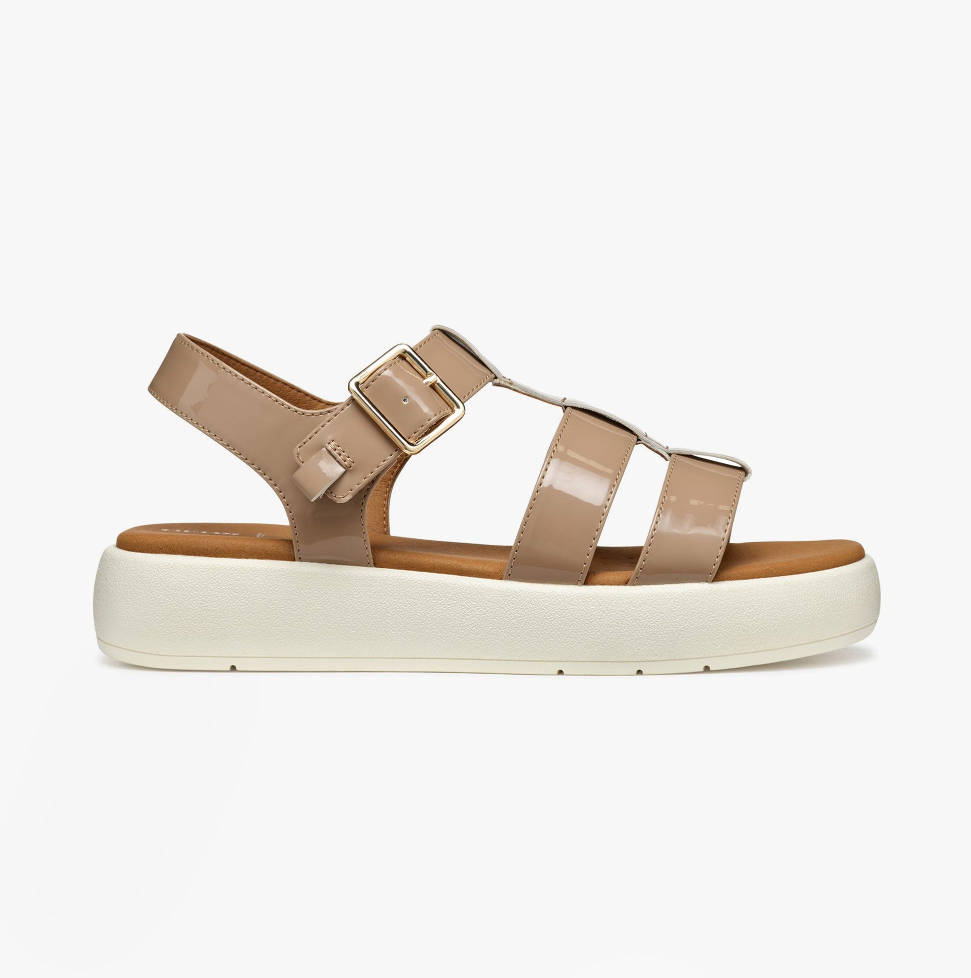GEOX D CAMALEI Womens Sandals Caramel