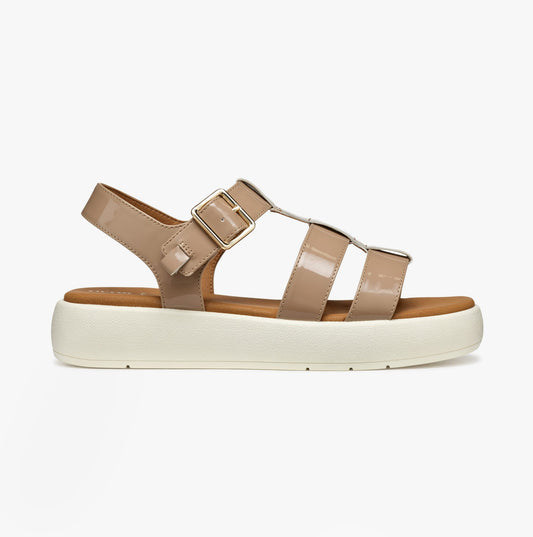 GEOX D CAMALEI Womens Sandals Caramel