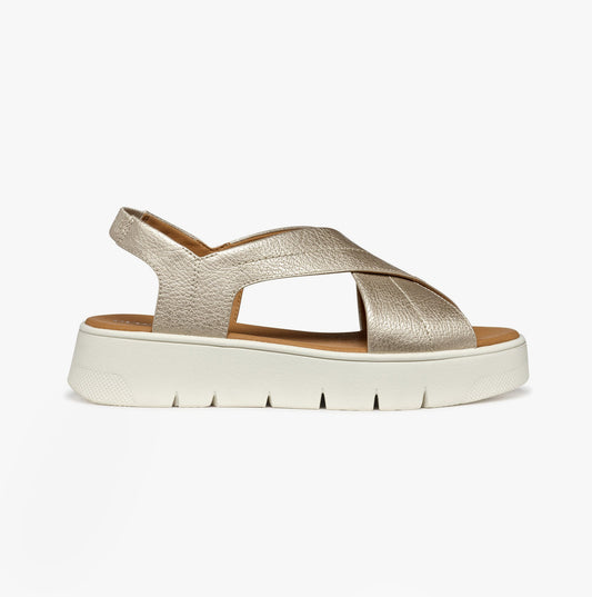 GEOX D DANDRA 40 Womens Sandals Light Gold